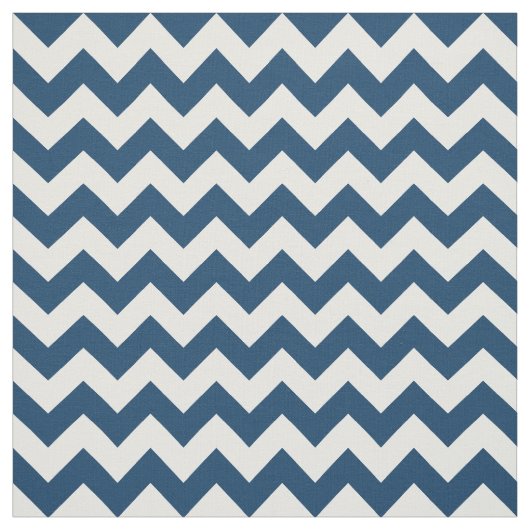 Navy zigzag, Navy Chevron, Geometrisch patroon Stof (Swatch)