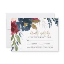 Navyblauw Bourgondiëroze Roze Zilver Goud Bruiloft