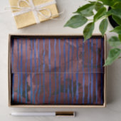 Navyblauw en bordeaux gestreept patroon tissuepapier (Geschenk)