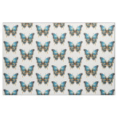 Navyblauw en gouden vlindernaadloos patroon stof (Fat Quarter)