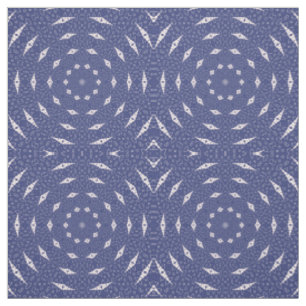 Navyblauw en Roze Mitochondriën Mandala Stof