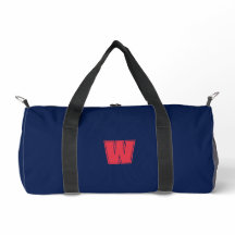 Navyblauw monogram initiaal