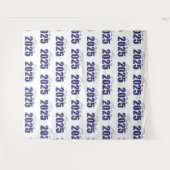 Navyblauwe Glitter Afstudeerfoto Achtergrond Klas  Wandkleed (Voorkant (horizontaal))