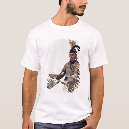 Naw-Kaw of 'Wood', een Winnebago-chef T-shirt (Voorkant)