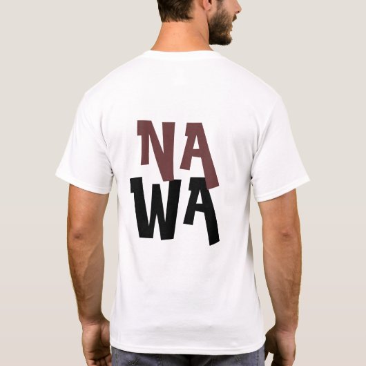 Nawa  t-shirt (Achterkant)