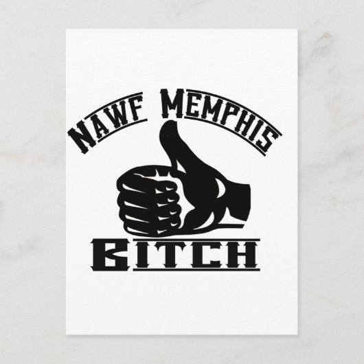 Nawf (Noord) Memphis B**** Briefkaart (Voorkant)