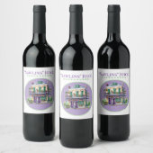 Nawlins Wine Label Wijn Etiket (Flessen)