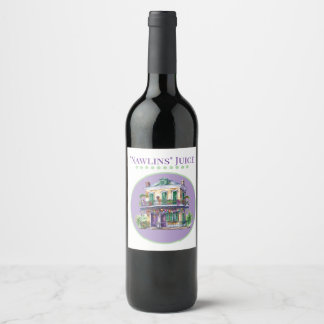 Nawlins Wine Label Wijn Etiket