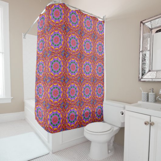 Nax Deceldea Kaleidoscoop Douchegordijn (In situ)
