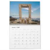 Naxos 2027 Griekse Eiland Kalender (Jan 2027)