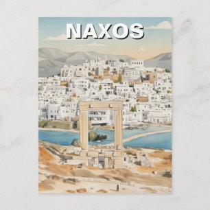 Naxos Griekenland Ansichtkaart Briefkaart