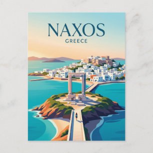 Naxos Griekenland Briefkaart