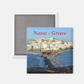 Naxos Griekenland Magneet (Voorkant / Achterkant)