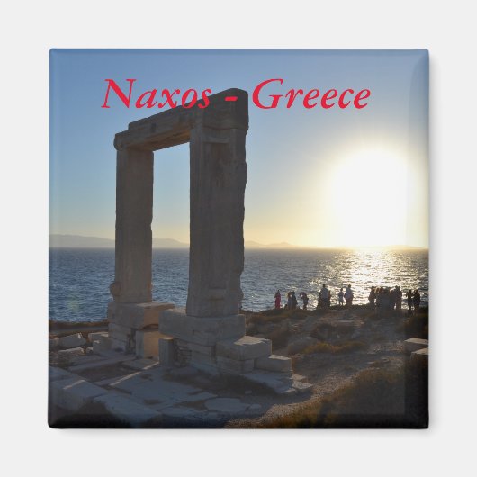Naxos Griekenland Magneet (Voorkant)