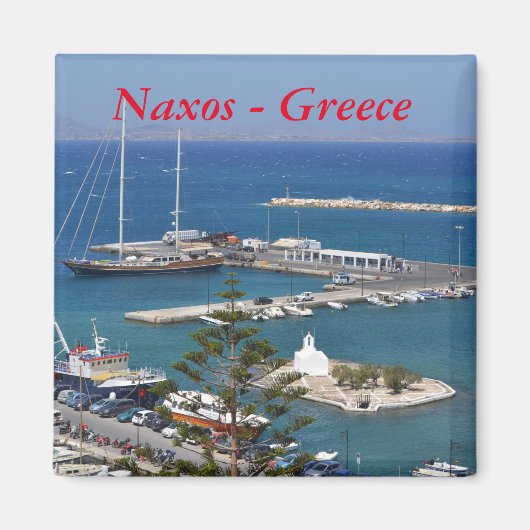 Naxos Griekenland Magneet (Voorkant)
