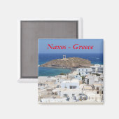 Naxos Griekenland Magneet (Voorkant / Achterkant)