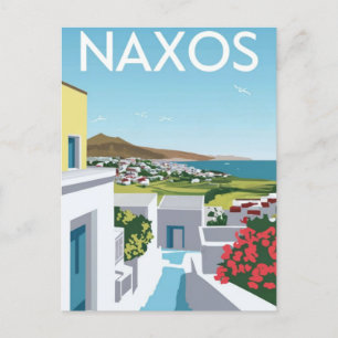 Naxos Griekenland Reizen Briefkaart