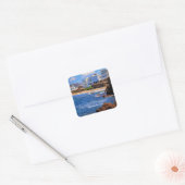 Naxos, Griekenland Vierkante Sticker (Envelop)