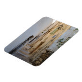 Naxos Street Greek Island Hopping Magnet Magneet (Linkerzijde)