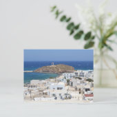 Naxos Town Briefkaart (Staand voorkant)