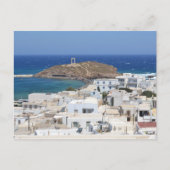 Naxos Town Briefkaart (Voorkant)