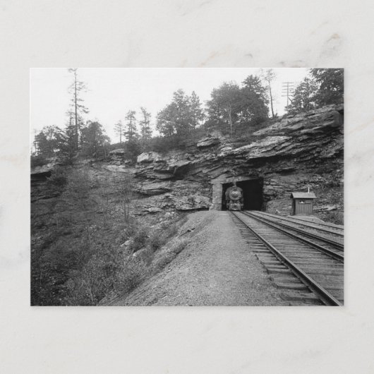 Nay Aug Tunnel Scranton Pa. Briefkaart (Voorkant)