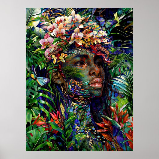 “Nayari” - Jungle Mirage - Women In Amazonia   Poster (Voorkant)