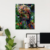 “Nayari” - Jungle Mirage - Women In Amazonia   Poster (Thuiskantoor)