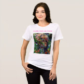 “Nayari” - Jungle Mirage - Women In Amazonia   Tri-Blend Shirt (Voorkant volledig)