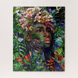 "Nayari" - Oerwoud Mirage - Vrouwen in het Amazone Legpuzzel