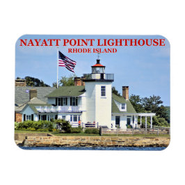 Nayatt Point Lighthouse, Rhode Island Magnet Magneet