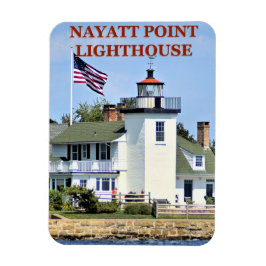 Nayatt Point Lighthouse, Rhode Island Magnet Magneet