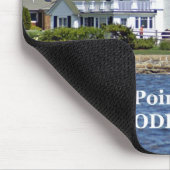 Nayatt Point Lighthouse, Rhode Island Mousepad Muismat (Hoek)