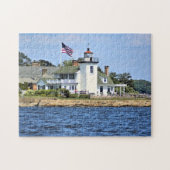 Nayatt Point Lighthouse, Rhode Island Puzzle Legpuzzel (Horizontaal)