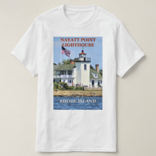 Nayatt Point Lighthouse, Rhode Island T-Shirt