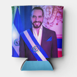 Nayib Bukele, President van El Salvador Blikjeskoeler