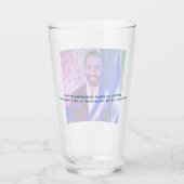 Nayib Bukele, President van El Salvador Glas (Achterkant)