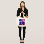 Nayib Bukele, President van El Salvador Grote Tote Bag (Voorkant (model))
