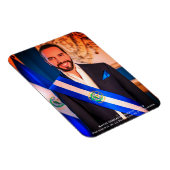 Nayib Bukele, President van El Salvador Magneet (Rechterzijde)