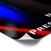 Nayib Bukele, President van El Salvador Perfect Poster (Hoek)