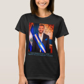 Nayib Bukele, President van El Salvador T-shirt (Voorkant)