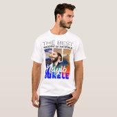 Nayib Bukele Presidente / Diseño El Salvador T-shirt (Voorkant volledig)