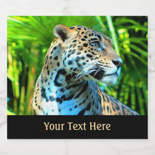 Nayla de Jaguar Bier Etiket (Enkel label)