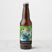 Nayla de Jaguar Bier Etiket (Voorkant)