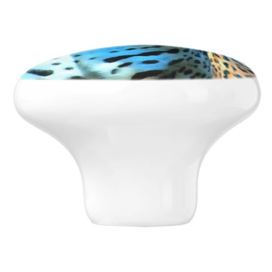 Nayla de Jaguar Keramische Knop (Zijkant)