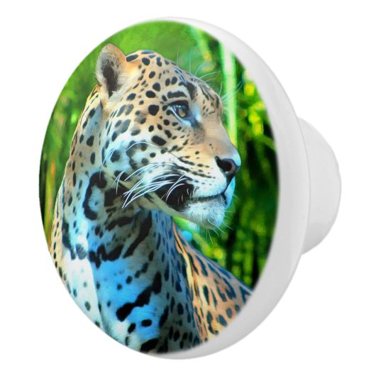 Nayla de Jaguar Keramische Knop (Rechts)