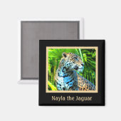 Nayla de Jaguar Magnet (Voorkant / Achterkant)