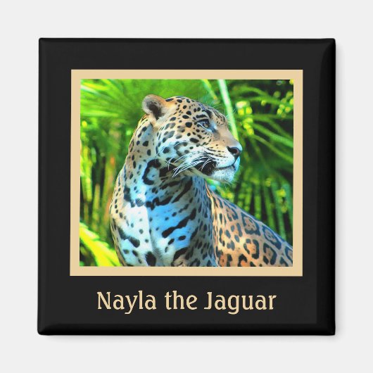 Nayla de Jaguar Magnet (Voorkant)