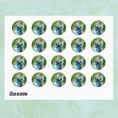 Nayla de Jaguar Ronde Sticker