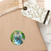 Nayla de Jaguar Ronde Sticker